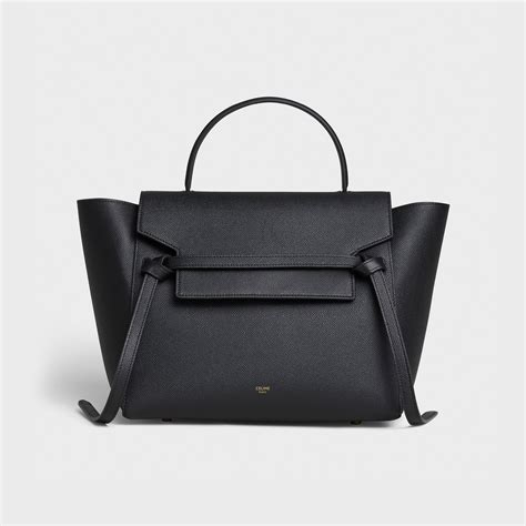 celine belt bag mini black|celine bag mini price.